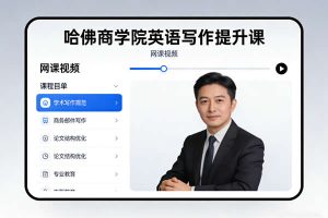 哈佛商学院英语写作提升课网课视频