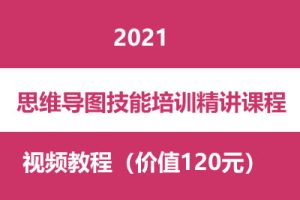 派思维学院-思维导图技能培训精讲视频课程（7课时）