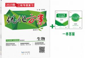 2025生物优化方案二轮专题复习（新高考）课件PPT、WORD