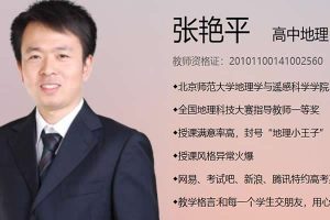 2022张艳萍高中高考地理(佛脚班)网课视频