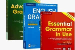 剑桥经典英语语法分级教程《Grammar in Use》初中高级3册套装 教材+练习+音频