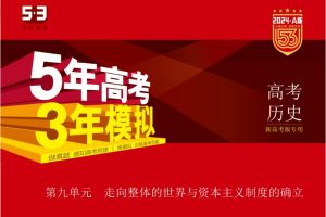 2024版53新高考版专用-高考历史A版
