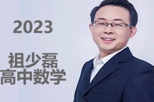2023祖少磊高中高一数学-A班寒春季班网课