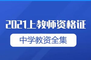 2021上半年中学教资全集多个名师视频
