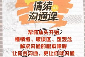 黄执中《情绪沟通课》实用沟通表达技巧，提高情商和表达力
