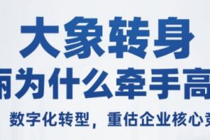 高瓴：企业数字化转型，重估企业核心竞争力