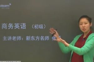 新东方剑桥标准BEC商务英语初级全程通关班全套视频下载