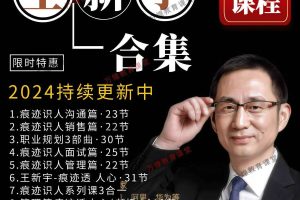 王新宇29套视频课程合集下载