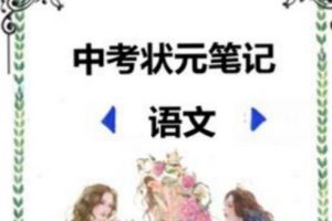 2022中考状元笔记(语文)