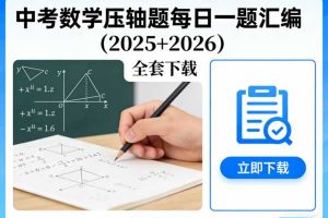 中考数学压轴题每日一题汇编（2025+2026）全套下载