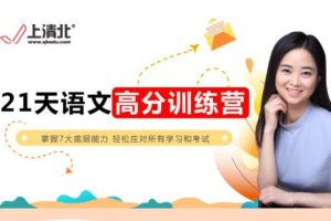 博士杨思琴《21天语文高分能力训练营》21集视频课下载
