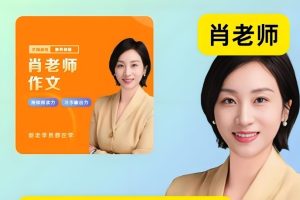肖书媛老师全集（满分作文 阅读满分 学霸技巧）全套网课视频