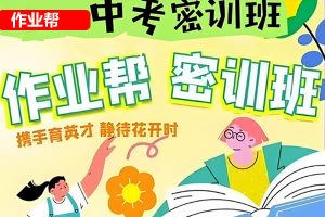 2022初三中考数学密训班（多位老师合讲网课视频
