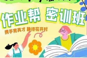 2022初三中考化学密训班（多位老师合讲） 网课视频