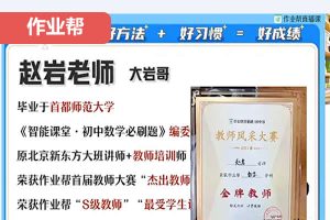 2024赵岩初三中考数学A+秋季班下网课视频