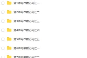 初中英语阅读写作核心1000词