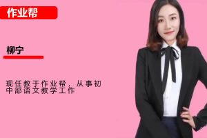 2024柳宁初二语文A+秋季班上网课视频