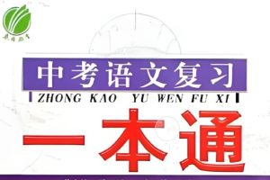 【完结】2024中考语文文学类文本一本通网课视频