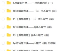 魏爽初中数学2025初二数学秋下·北师版·S网课视频