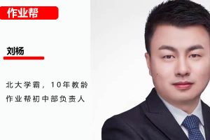 2024刘杨初三中考数学冲刺密训班网课视频