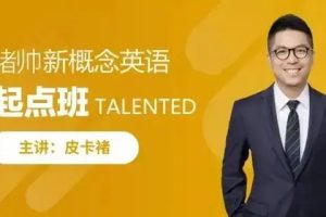 皮卡褚英语《超新概念语法写作训练营》  网课视频