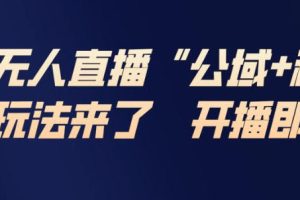 淘宝无人直播完整教程，公试+私域，开播即爆单