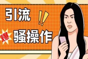 《引流教程，单账号日引50-100》适合于小白各行各业都可以进行操作