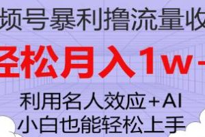 视频号盈利策略：简易教程，新手也能掌握