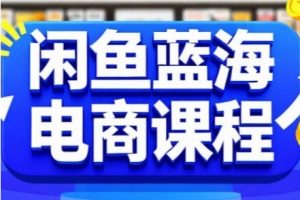 闲鱼蓝海电商课程，快速上手实现闲鱼稳定盈利