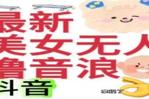 《抖音美女无人撸音浪》无需出镜【已实战赚到钱】