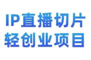 自由时间的《抖音短视频切片》：一个适合大众的抖音创业项目