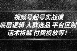 视频创作实战指南：理解平台差异，挑选目标人群，解析有效话术，学习付费推广策略