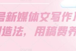 创作10万+阅读量的公众号新媒体文章的策略：如何通过稿费养活自己