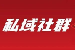 私域社群运营：从零到一的实战指南，掌握高端私域社群增长策略与方法