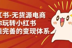 掌握小红书电商：无货源模式，轻松实现盈利增长