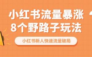 8个高效策略助你快速提升小红书流量，让新用户轻松破局》
