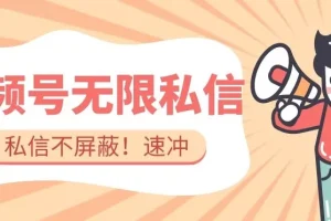 【第5864期】视频号无限私信技术-直接触达不屏蔽【揭秘】