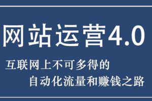 【副业2261期】暴疯团队：网站赚钱项目4.0:网站运营实现自动化的赚钱之路