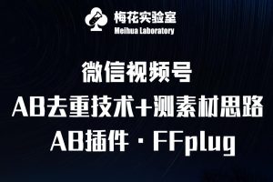 【第9092期】视频号连怼玩法-FFplug玩法AB插件使用+测素材教程-梅花实验室社群专享课