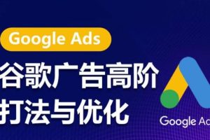 【第9271期】谷歌广告高阶打法与优化，凝结行业精华的谷歌广告体系课程，最大化ROI