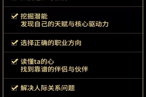 【第9152期】八字基础命理课程