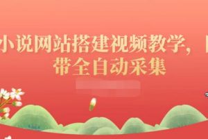 【副业3651】搭建一个小说网站：附带全自动采集，流量变现容易（搭建教程+源码)