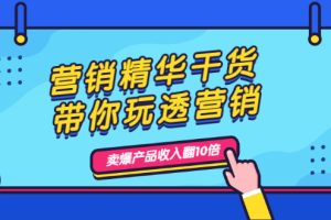 【副业2434期】如何做营销：玩透营销，人性，思维，转化