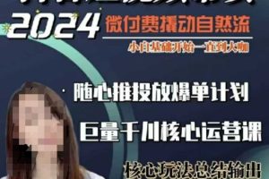 【第8806期】短视频带货千川课，40节完整版，小白基础开始到大咖，微付费撬动自然流