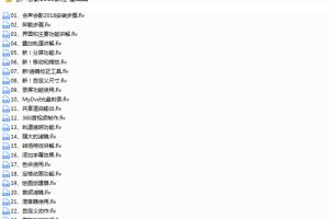 【副业2258期】会声会影视频剪辑教程，包括入门教程25节+案例提高教程18节
