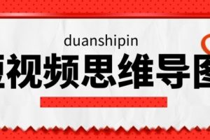 【副业2335期】短视频直播新手晋级思维导图，价值百万