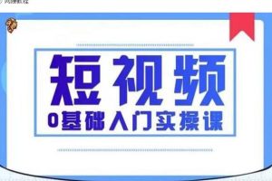【副业2333期】2021短视频0基础入门实操课-快速帮助你从小白变成高手