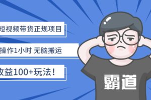 【副业3082期】京东短视频带货怎么做：京东短视频搬运带货，每天1小时，日收益100+