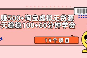 【副业2567期】副业做什么比较靠谱：19个副业赚钱项目合集