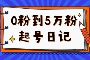 【副业2809期】抖音0粉起号5万粉日记，持续变现实操教程